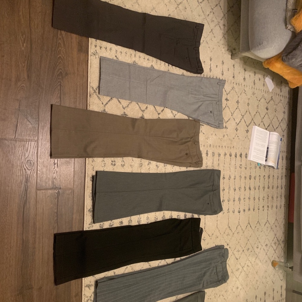Dress pants (2 x Dockers, 5 x Express) - $12 each